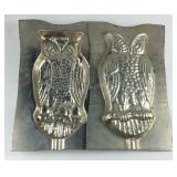 Chocolate mold in the shape of an owl