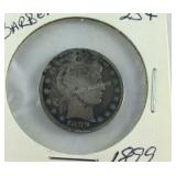 1899 barber quarter