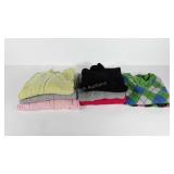 Cashmere sweaters, eight sweaters total, includes