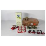 Gardening group, includes plant nanny water globe