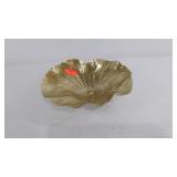 Gold Tone Lotus bowl
