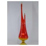 Glass Vase 21" high