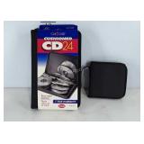 CD organizer cases, one Clik Case cushioned 24 CD