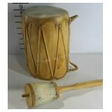 Drum and rattle