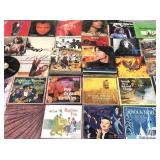 Vinyl records, over 80 titles, includes, c