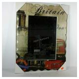 Decorative mirror, 23 x 29, London Underground