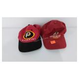 Two Washington Redskins hats, both one size fits