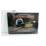 Buck wear metal sign, Family, Freedom & Firearms