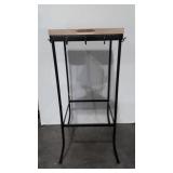 Kitchen stand, new out of box, measures 16x16x37