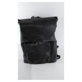 Backpack, new, in package, leather look material
