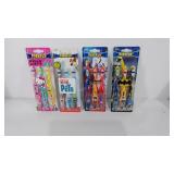 Youth toothbrushes, four 3-count new, unopened