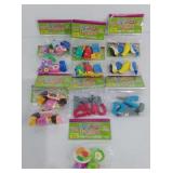 Puzzle Erasers, 11 packages of 4-count puzzle