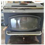 Olympic Avalon woodstove, 22 x 29 x 28, cart does