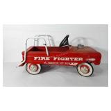 Fire fighter pedal car, 37"