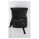 Backpack, new, in package, leather look material