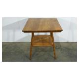 Two tier stand, 24 x 24 x 27, a little wobbly