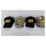 Four Baseball Caps, new with tags, one size fits