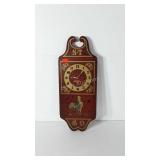 Wooden Seth Thomas battery operated wall clock,