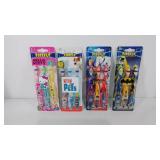 Youth toothbrushes, four 3-count new, unopened