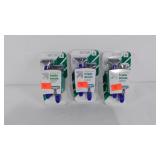 Disposable Razors, three packages, 5 count each