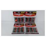Four packages of AA Batteries, 21-count each