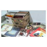 Vinyl record albums, various artists and styles,