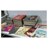 Vinyl record albums,  various artists and styles,