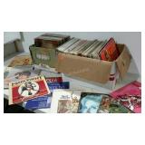 Vinyl record albums, various artists and styles,