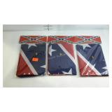 Confederate flags, 3, 3