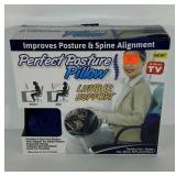 Perfect posture pillow, as seen on tv, lumbar