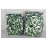 Lillian Vernon Jolly Holly dish storage bags