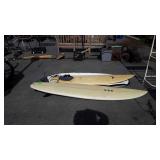 Two Surf Boards, one Storage Bag, one is missing