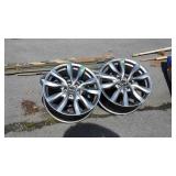 Set of 4 Automotive Wheels, 6 lug, 19,5dia x