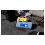 Two Portable Air Tanks, one only with hose