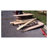 Miscellaneous Wood, pallets, pine boards, lot