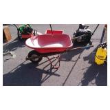 True Temper Home owners wheel Barrow, poly tub