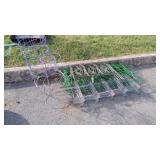 Wire Gardening decor Fence sections, mixed in