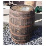 Whiskey Barrel, full size, both ends, just like