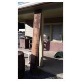 Rough Saw Mill Cut Board, 12" wide x 8ft long