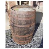 Whiskey Barrel, full size, both ends, just like