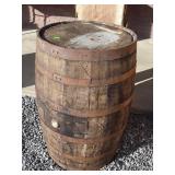 Whiskey Barrel, full size, both ends, just like
