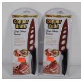 Copper knife, New in packaging