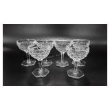 Fostoria Glass "American" clear footed sherbets,