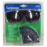 Companion laser level glasses set