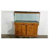 Fish tank, stand and accessories, pump and light
