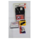 iPod Travel case, new in package, CDs and more