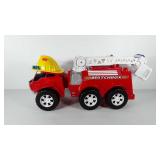 Matchbox toy fire truck, 33"