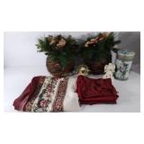 Christmas decor, table decor berries have some