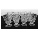 Crystal, set of twelve goblets