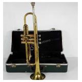 Bundy trumpet with case, condition as shown,